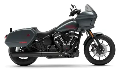 Heritage-inspired tank graphics and an FXRT-style fairing look retro, but the Low Rider ST is a mode...
