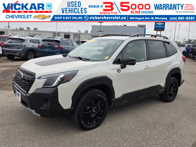2023 Subaru Forester Wilderness | Front Camera | Leather | Sunro in Cars & Trucks in Winnipeg