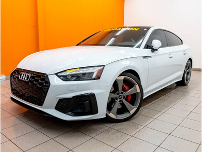  2020 Audi S5 Sportback TECHNIK QUATTRO *TOIT* NAV CUIR B&O CARP