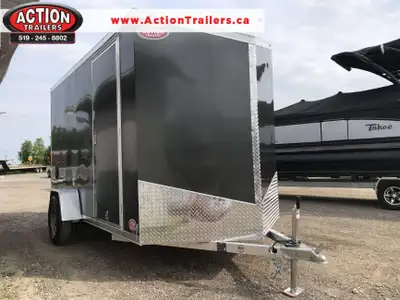 LEGACY LITE ALL-ALUMINUM ENCLOSED CARGO TRAILER 6'x12' LIGHTWEIGHT, LOW-MAINTENANCE, AND BUILT TO LA...