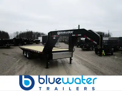 Canada Trailers Straight Deck Gooseneck Deckover Trailer 15,120 lbs. GVWR is $11,370.00 ! Ord: 76984...