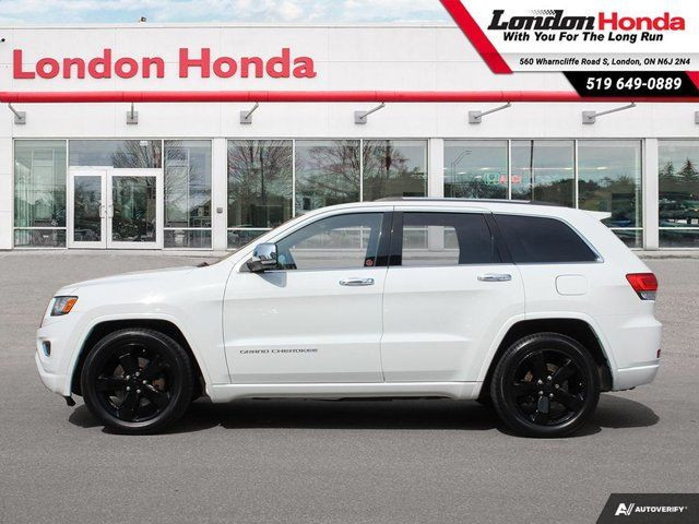 2014 Jeep Grand Cherokee Overland | Clean Carfax | New Tires in Cars & Trucks in London - Image 3