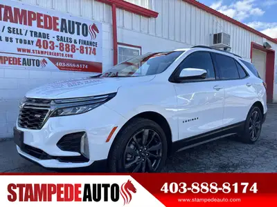 RS | AWD | LEATHER HEATED SEATS | SUNROOF This 2022 Chevrolet Equinox RS AWD is a compact SUV that c...