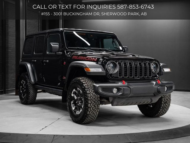 2024 Jeep Wrangler Rubicon | 6-Speed Manual | Removable Hardtop in Cars & Trucks in Strathcona County