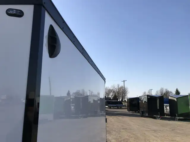 2025 IRON SERIES IRON V-NOSE CARGO - SINGLE AXLE STEEL TRAILER in Cargo & Utility Trailers in London - Image 6