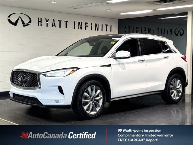 2021 INFINITI QX50 LUXE - No Accidents | Apple CarPlay in Cars & Trucks in Calgary