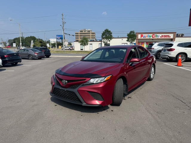 2018 Toyota Camry SE AUTO LEATHER A/CARPLAY B/SPOT P/START CAMER in Cars & Trucks in City of Toronto - Image 3