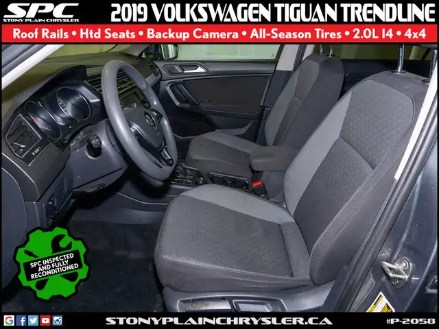 2019 Volkswagen Tiguan Trendline 4MOTION for sale in Cars & Trucks in St. Albert - Image 9