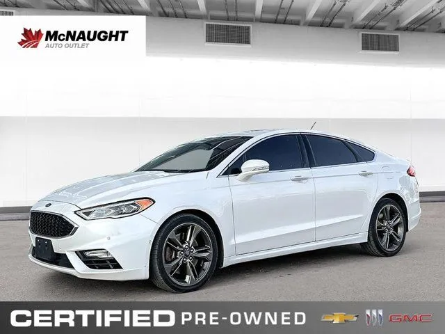 2018 Ford Fusion Sport 2.7L AWD Heated Seats | Heated Steering