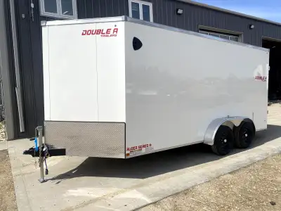 DELIVERY IN CALGARY & SURROUNDING AREAS AVAILABLE. 2025 Double A Ruger Series 7' X 16' Enclosed Carg...