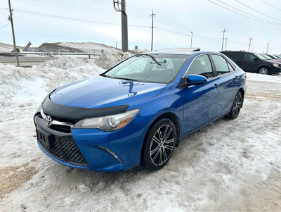2016 Toyota Camry S/BACKUP CAM/LEATHER SEATS/SUNROOF/BLUETOOTH