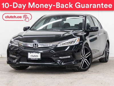 2016 Honda Accord Touring w/ Apple CarPlay, Nav, Backup Cam