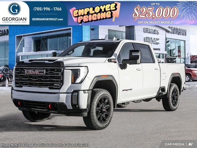 2025 GMC Sierra 2500HD AT4- Power Sunroof - Tech Package in Cars & Trucks in Barrie