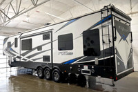 The 2021 Keystone Fuzion 429 is a high-end toy hauler designed for adventure seekers who want both l... (image 4)