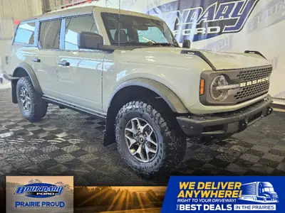 Welcome to the BRAND NEW 2024 BRONCO BADLANDS, powered by a 2.7L V6 ECOBOOST ENGINE that's paired wi...