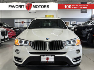 2017 BMW X3 XDrive28i|AWD|NAV|HEADSUP|LEATHER|WOOD|PANOROOF|++