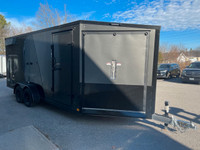 2023 STEALTH 7x23 PREDATOR ALL ALUMINUM SLED TRAILER WITH RAMPS