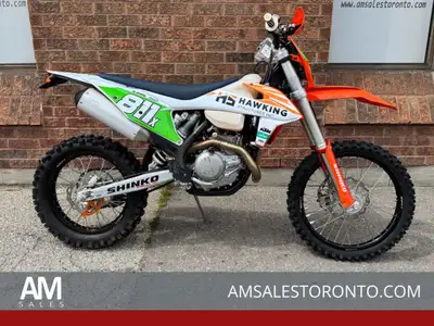 The ultimate dual-sport machine that is lightweight and powerful! Can be set up to be street legal,...