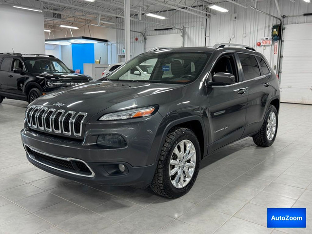 2017 Jeep Cherokee LIMITED - 4WD - CUIR - TOIT PANO - BAS KM - J in Cars & Trucks in Laval / North Shore