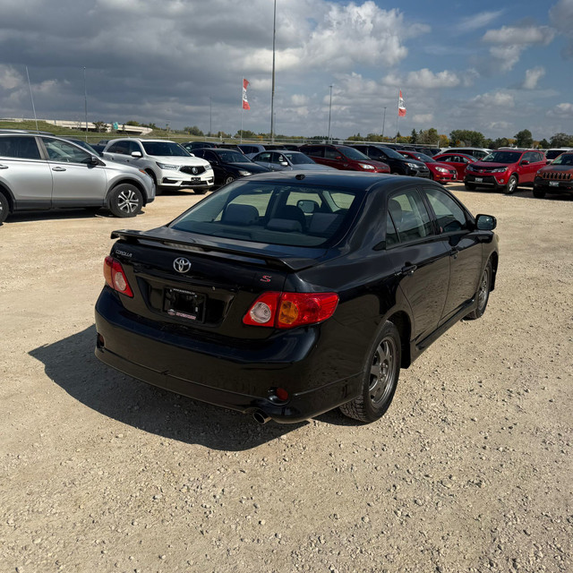 2010 Toyota Corolla S MANUAL TRANSMISSION!!! SPORTY MEETS ECONOM in Cars & Trucks in Winnipeg - Image 3