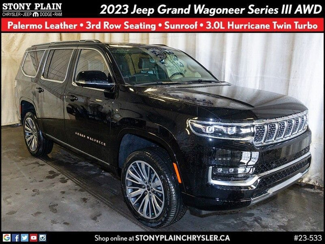 2023 Jeep Grand Wagoneer Series III in Cars & Trucks in St. Albert