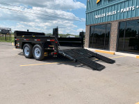 Ultra Low Pro 7 Ton Dump Trailer - In Stock