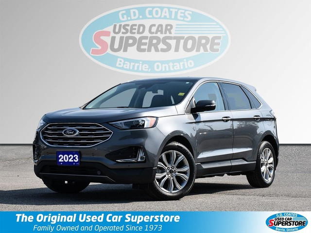 2023 Ford Edge Titanium AWD ~Leather ~Cam ~Pano Roof ~B&O Audio in Cars & Trucks in Barrie