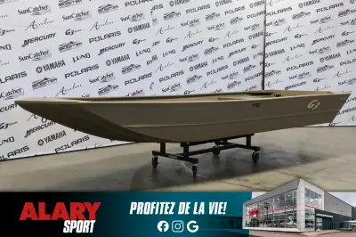 Ce G3 JON BOAT 1652VBW 2024 est disponible DÈS MAINTENANT! Contactez-nous au 450-420-2707. PRIX ALAR...