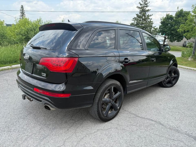 2015 Audi Q7 3.0T S-LINE / 7 PASSNGERS / BLACK ON BLACK in Cars & Trucks in Ottawa - Image 4