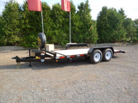 7 Ton Flatbed Equipment Float - Tilt & Load