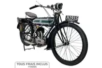 1915 triumph H 550cc Frais inclus+Taxes. Modele rare.
