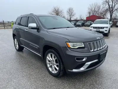  2016 Jeep GRD CHEROKEE SUMMIT 4x4 - Vented Seats - Pano Roof - 