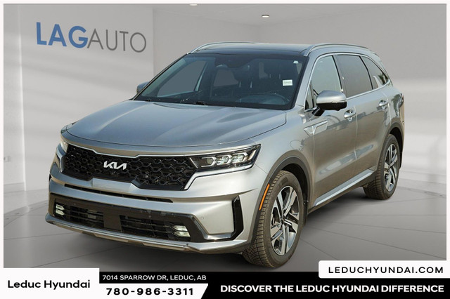 2022 Kia Sorento Plug-In Hybrid SX (3M), Panoramic sunroof, 19-i in Cars & Trucks in Edmonton