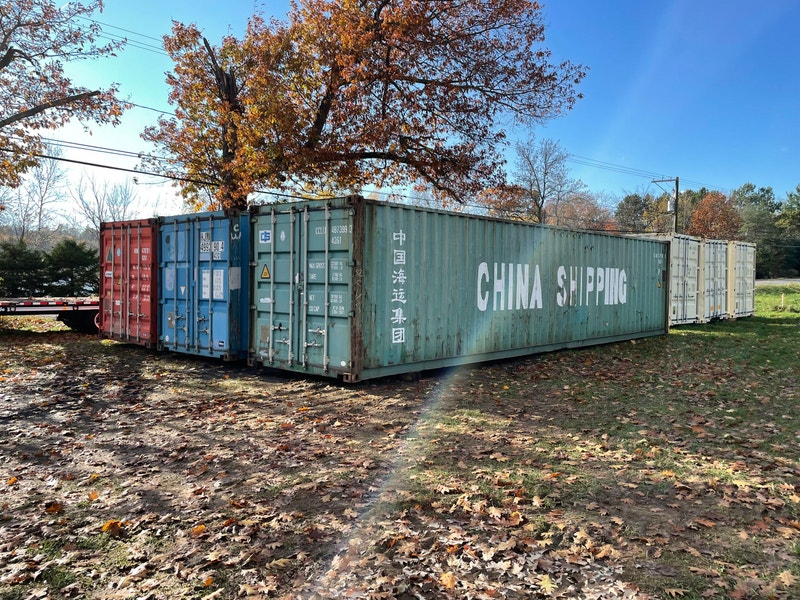 2010 Shipping Container 40' Used Container Cargo & Utility Trailers
