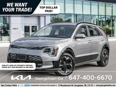 2024 Kia Niro EV SOLD! WAVE HK SND HUD PWR LFTGATE SFTY FTRS