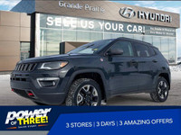 2018 Jeep Compass Trailhawk | 4WD | Heated Steering Wheel