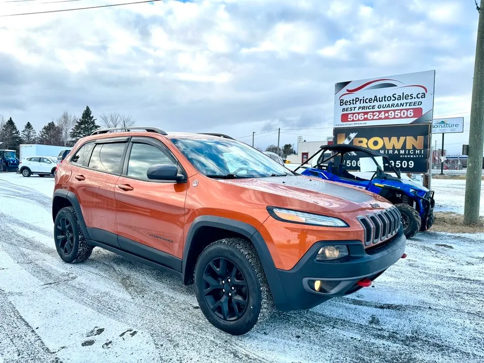 2016 Jeep Cherokee 4WD 4dr Trailhawk CERTIFIED!!