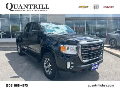2022 GMC Canyon AT4 w/Leather AT4 Crew + 3.6L + Heated Seats...