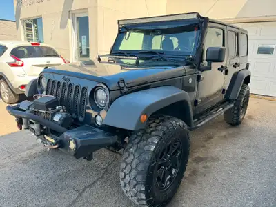 2016 Jeep Wrangler Unlimited Willys Wheeler V6 4X4 FULL AC MAGS
