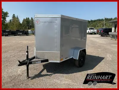 2000LB GVWR, 2000LB Straight Spring Axle, 13 Inch Radial Tires, Black Steel Wheels, Single Rear Door...