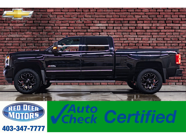 2018 Chevrolet Silverado 1500 4x4 Crew Cab High Country Leather  in Cars & Trucks in Red Deer