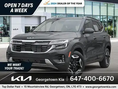 NEW CARS AT USED CAR PRICES! READY FOR A NEW HOME! BROWN INT! The new 2025 Seltos SX offers more ref...