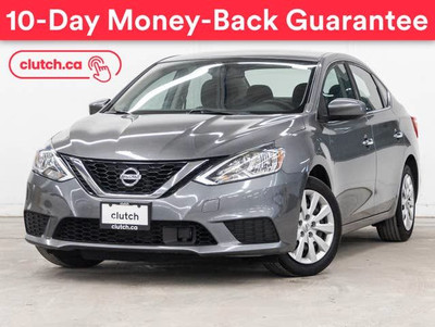 2018 Nissan Sentra SV w/ Rearview Monitor, Bluetooth, Cruise Con