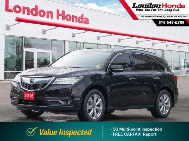 2016 Acura MDX Elite Pkg | Clean Carfax | Top Of The Line in Cars & Trucks in London
