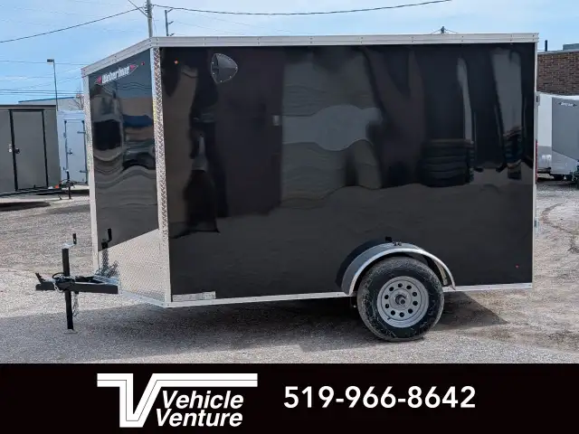 2025 WEBERLANE 6X10 ESTATE SERIES 6" EX HEIGHT RAMP DOOR BLACK in Cargo & Utility Trailers in Oakville / Halton Region - Image 5