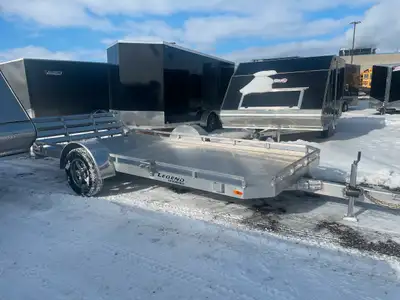 New 2023 7x14 Aluminum Utility Trailer -One in Stock, Stock#3752 -Legend Premium Trailers -GVWR: 299...
