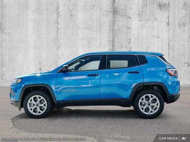2025 Jeep Compass Sport 4x4 Nav Capable Heated Seats Rear Camera in Cars & Trucks in St. Albert - Image 3