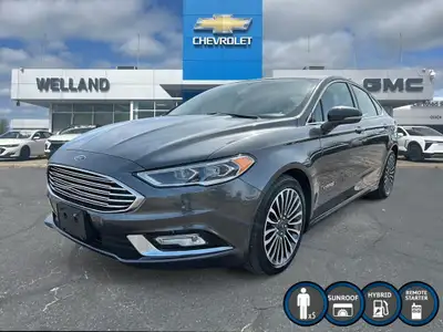 Experience the Fusion of Style and Efficiency with the 2018 Ford Fusion Hybrid Platinum – Where Inno...