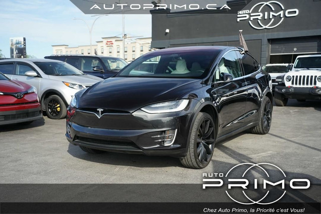 2018 Tesla Model X 100D AWD Autonomie de 475km Autopilot Cuir Ca in Cars & Trucks in Laval / North Shore