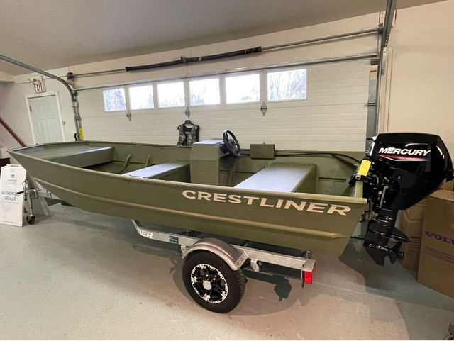 2023 Crestliner 1448 CR JON Side Console with 20 Mercury in Powerboats & Motorboats in City of Halifax